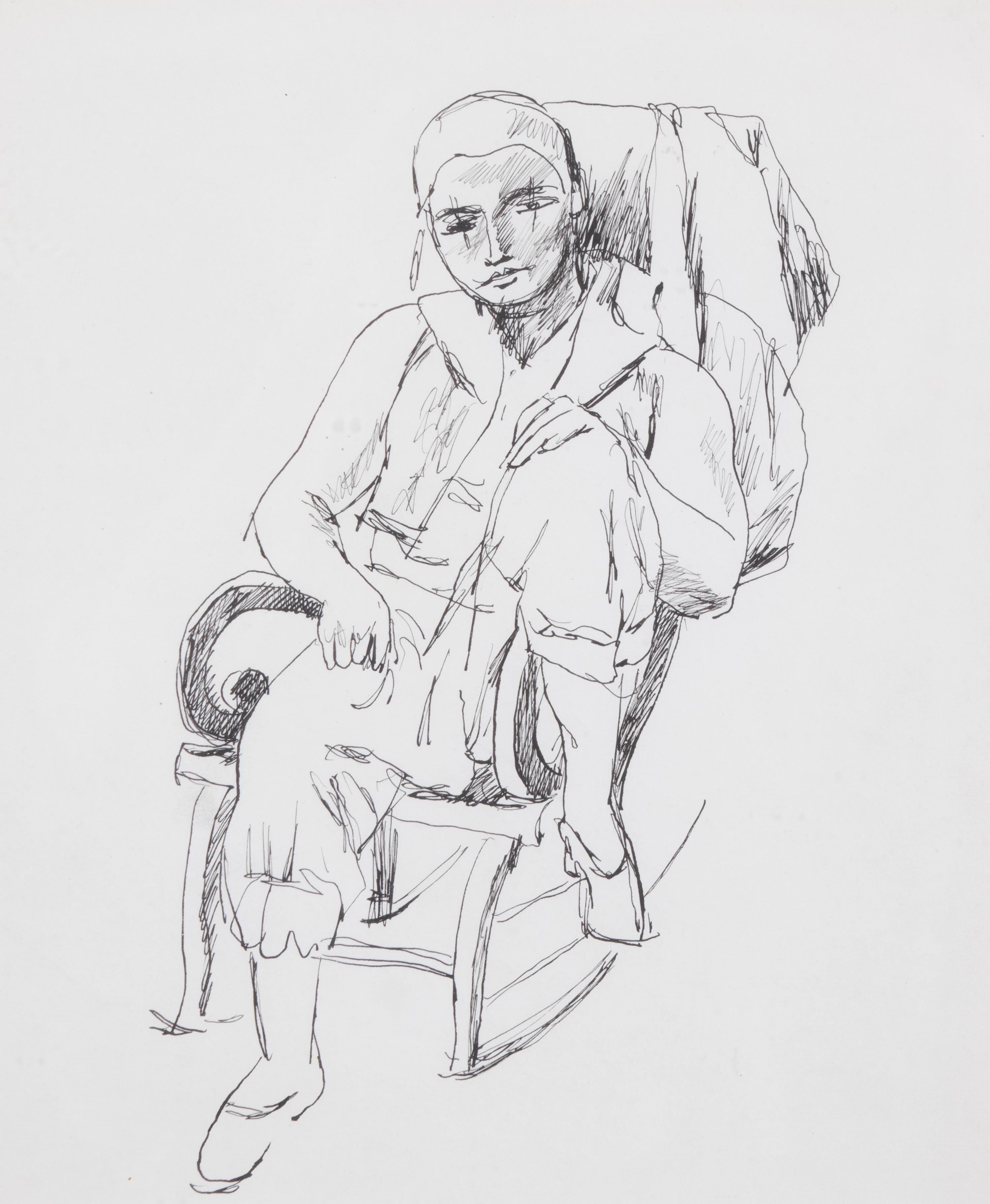 Seated Clown
