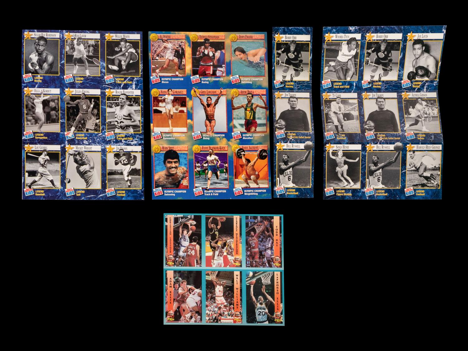 A Large Group of Over 275 Assorted 1990s Sports Illustrated For Kids Trading Cards,