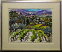 Evelyne Boren, (20th century), Vinsobre Morning Provence, France
