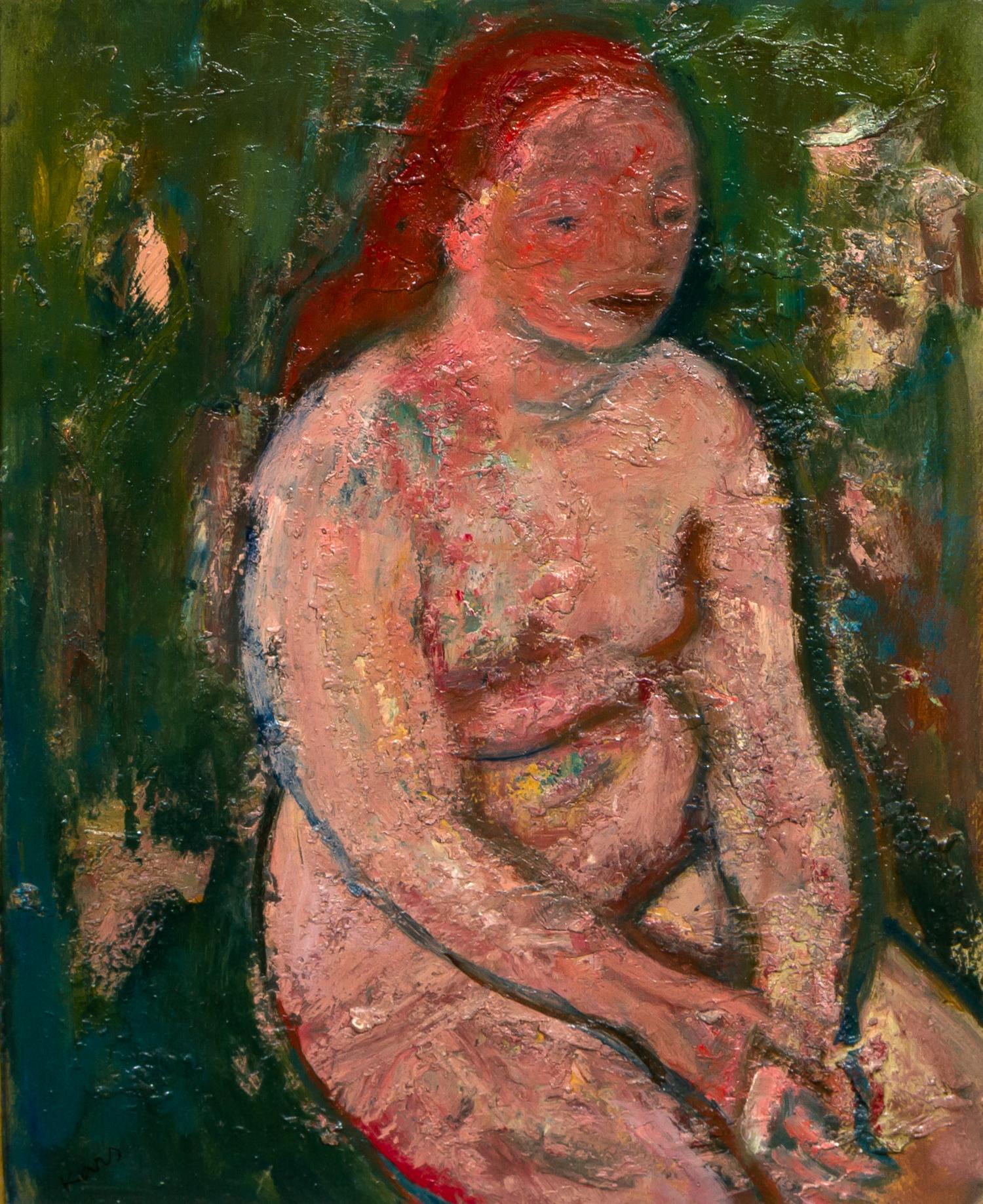 Georges (Karpeles) Kars, (Czech, 1882-1945), Sitting Nude