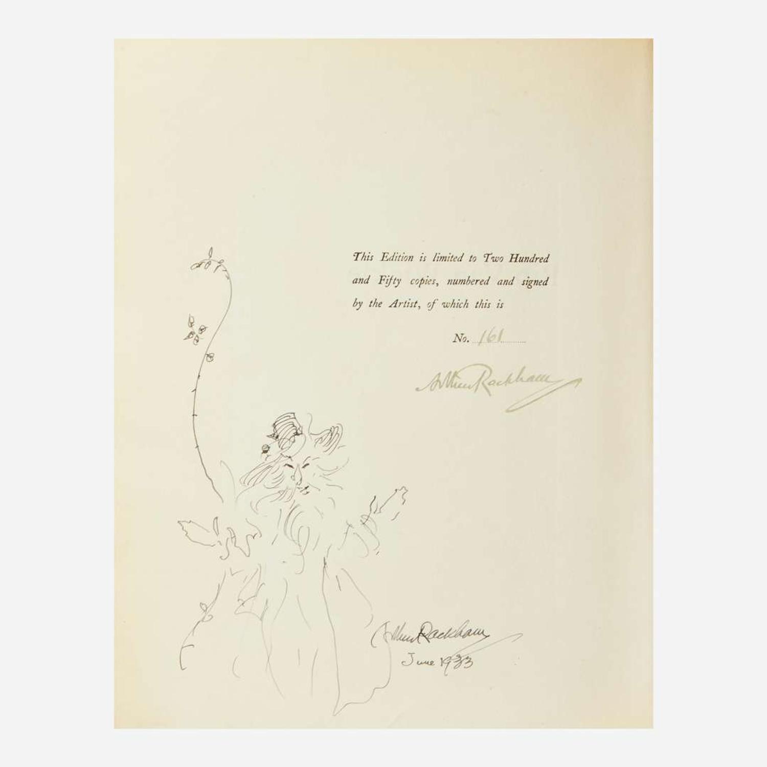 [Children's & Illustrated] [Rackham, Arthur] Irving, Washington Rip Van Winkle