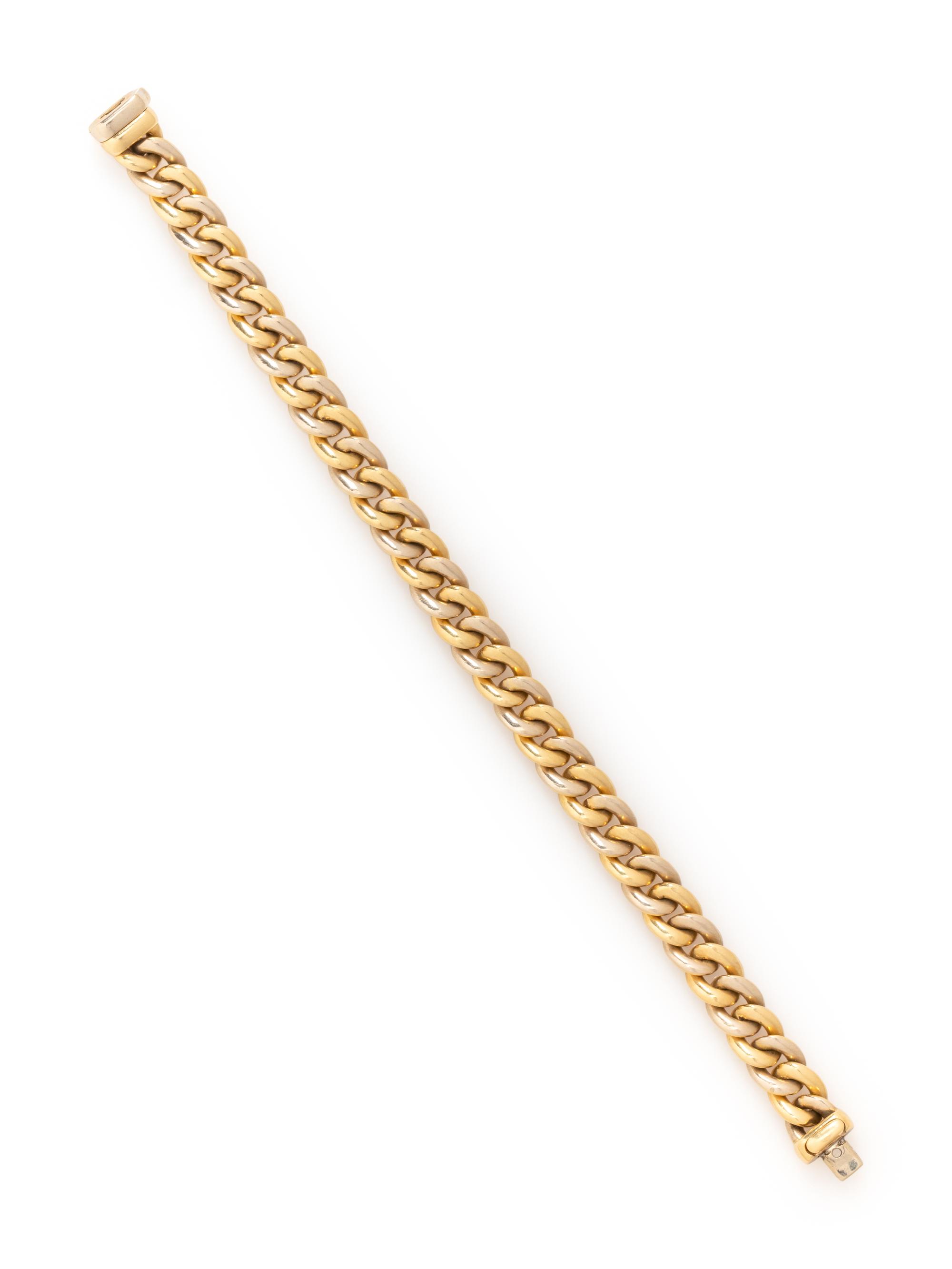 BICOLOR GOLD BRACELET