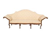 A Venetian Style Walnut Sofa