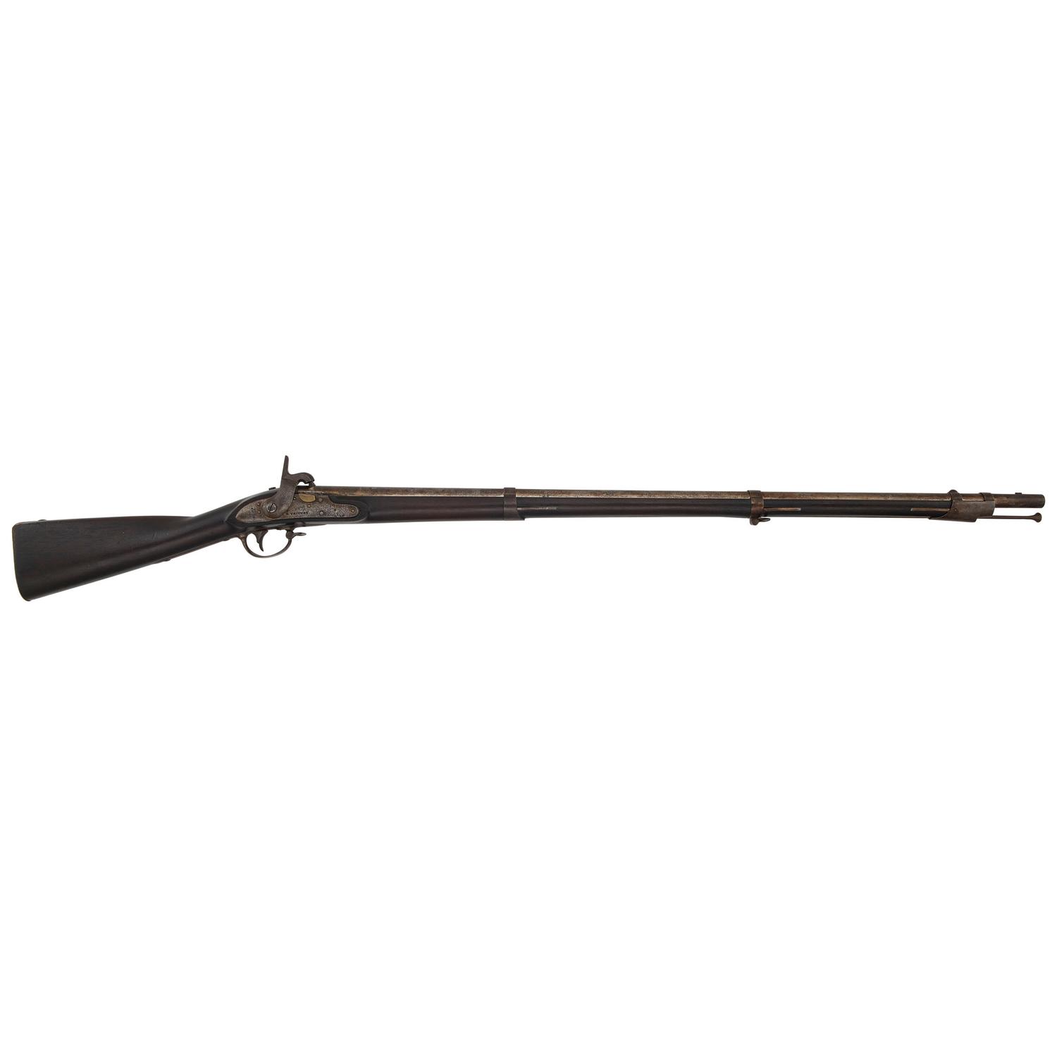 Whitney Contract U.S. Model 1828 (1816 Type III) Percussion Altered Musket