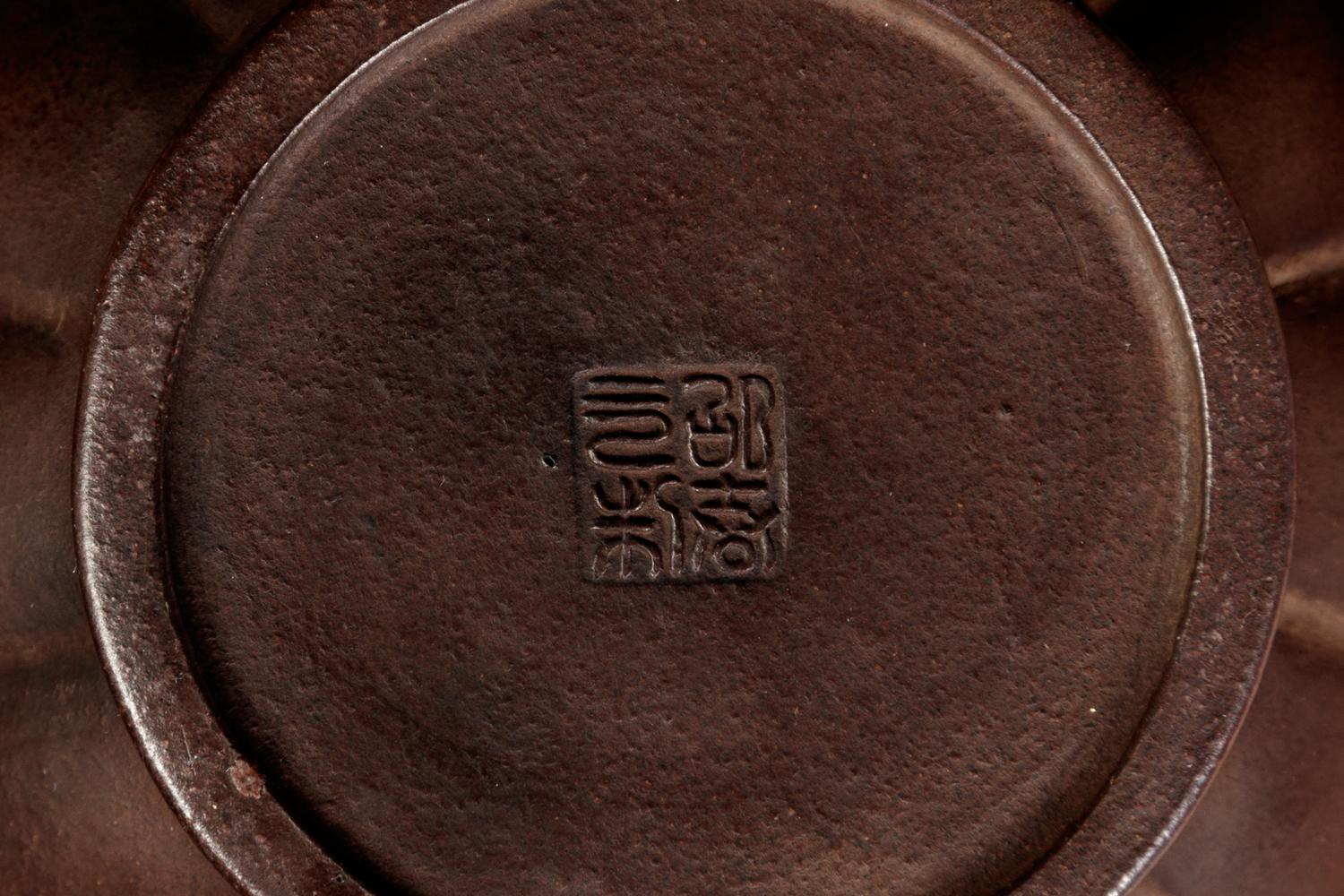 Three Chinese Yixing Zisha Pottery Teapots
