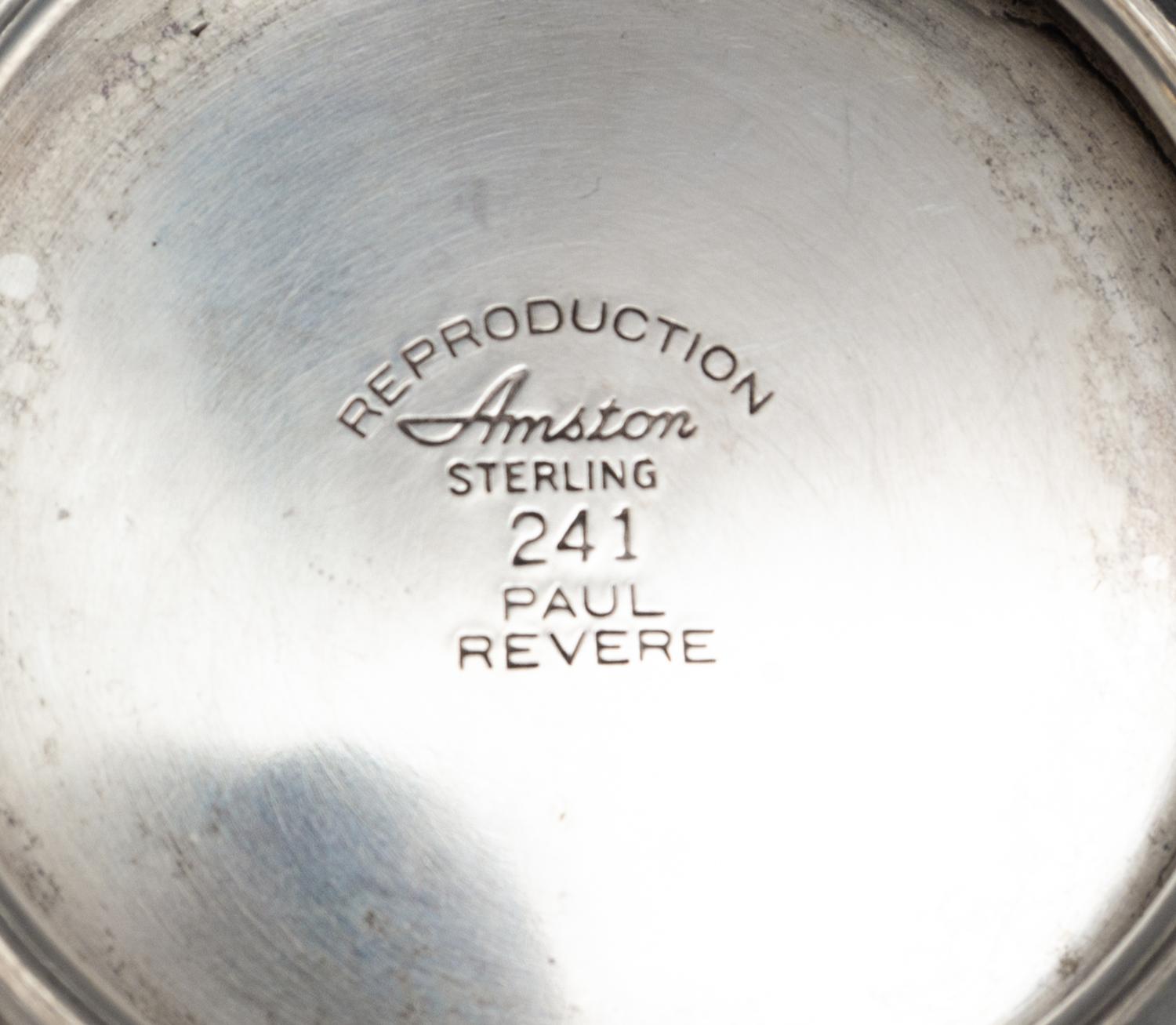A Pair of American Silver Revere Bowls