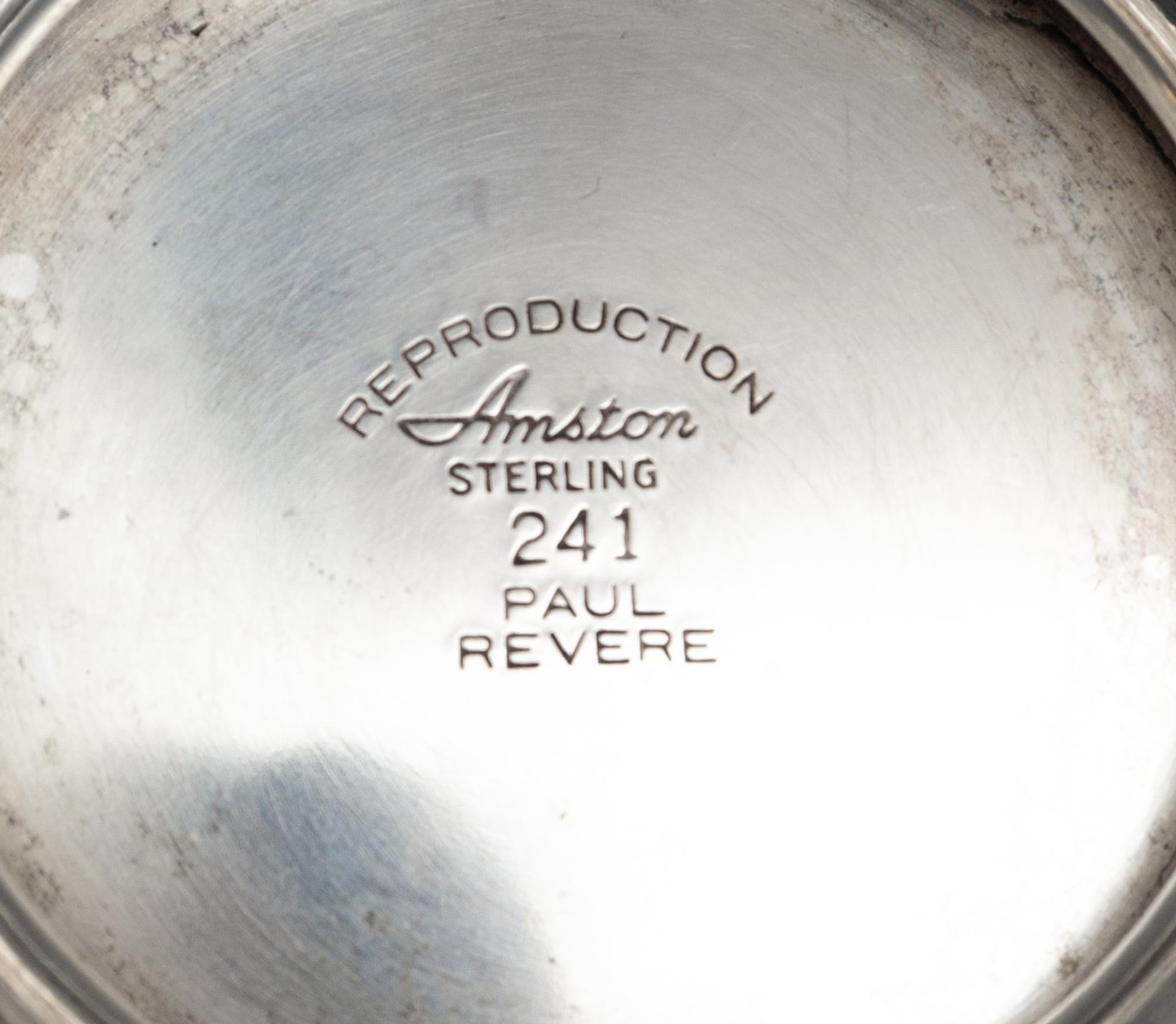 A Pair of American Silver Revere Bowls
