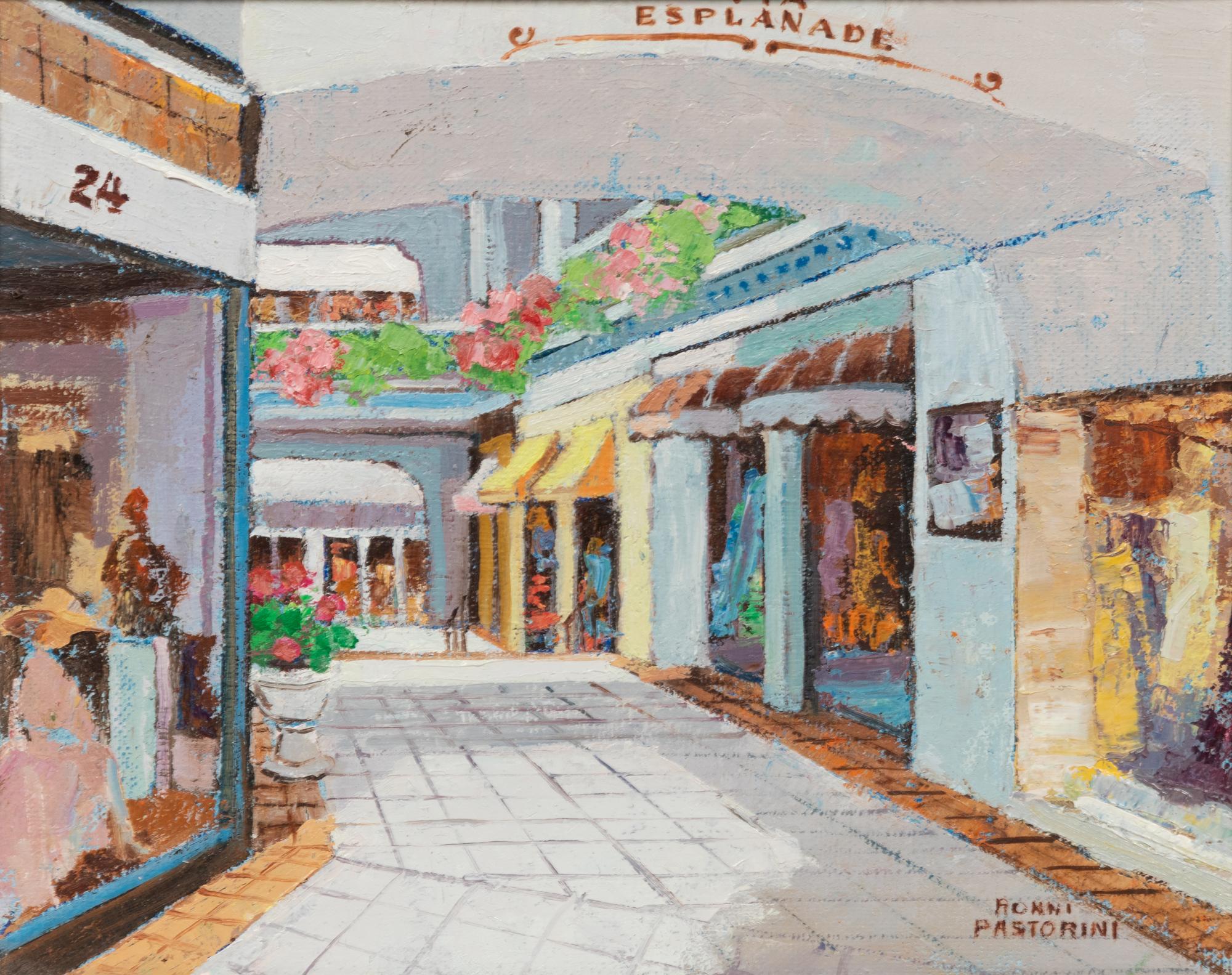 Palm Beach Scenes (Four Paintings)