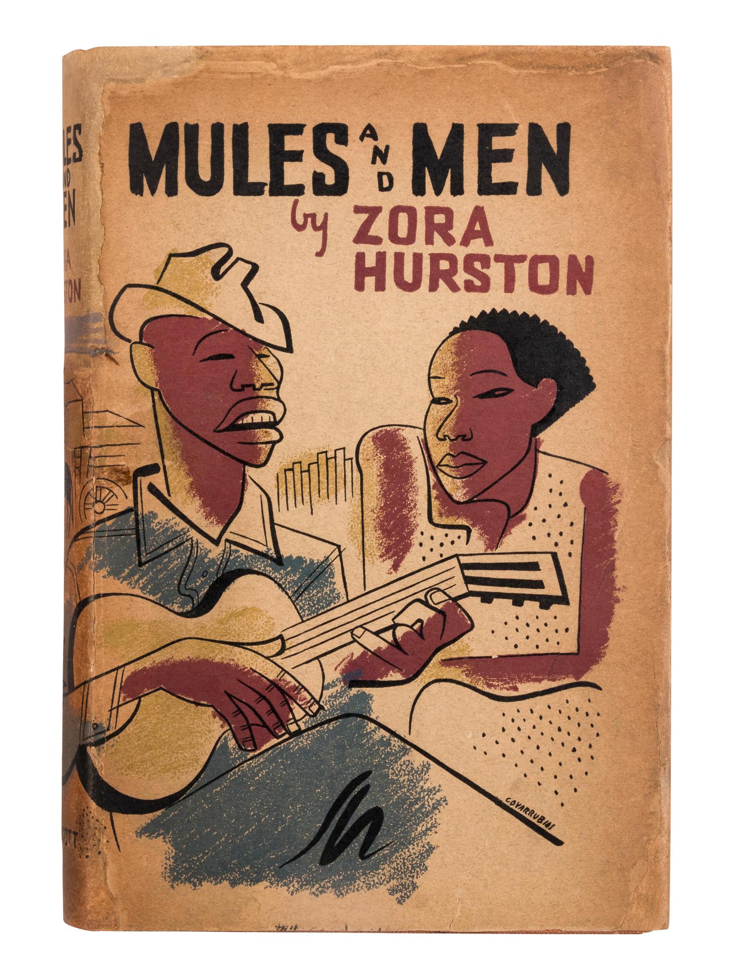 [AFRICAN AMERICAN LITERATURE]. HURSTON, Zora Neale (1891-1960). Mules and Men . Philadelphia: J.B. Lippincott Company, 1935.