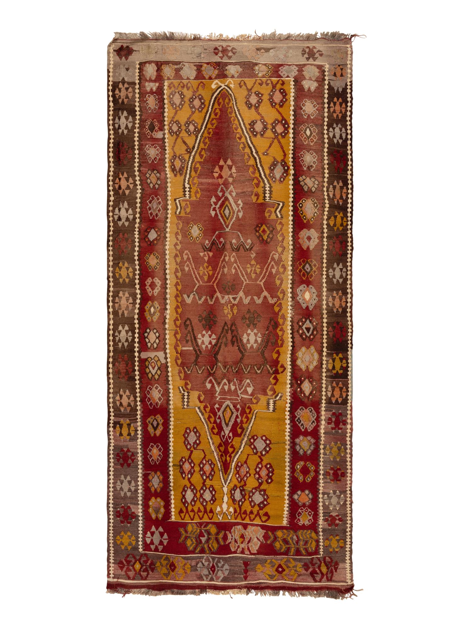 A Turkish Kilim Wool Rug