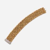 An eighteen karat gold and diamond bracelet, Roberto Coin, Italy