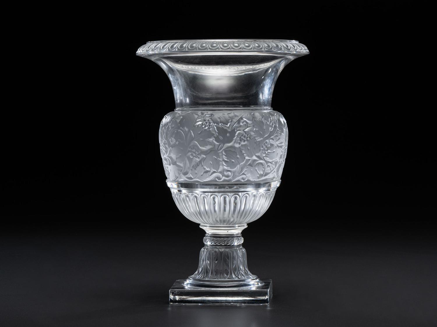 A Lalique Versailles Vase