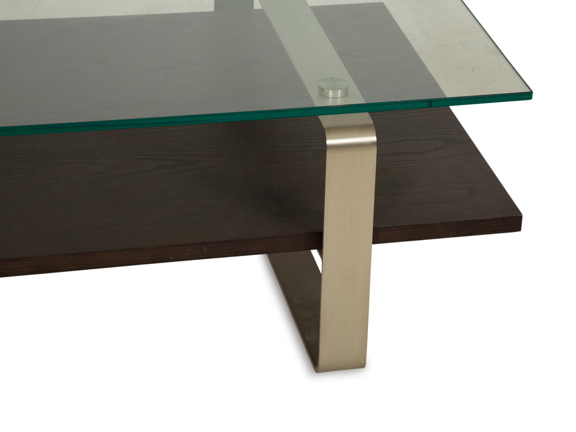 Three Modernist Glass-Top Tables