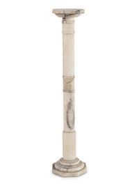 A Continental Marble Pedestal