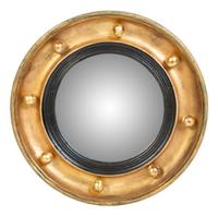 A Group of Four English Gilt Framed Bull's Eye Mirrors — 19TH/20TH CENTURY