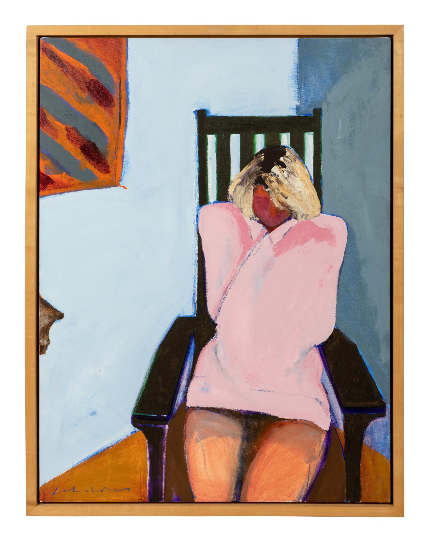 Mystery Woman in Mission Chair