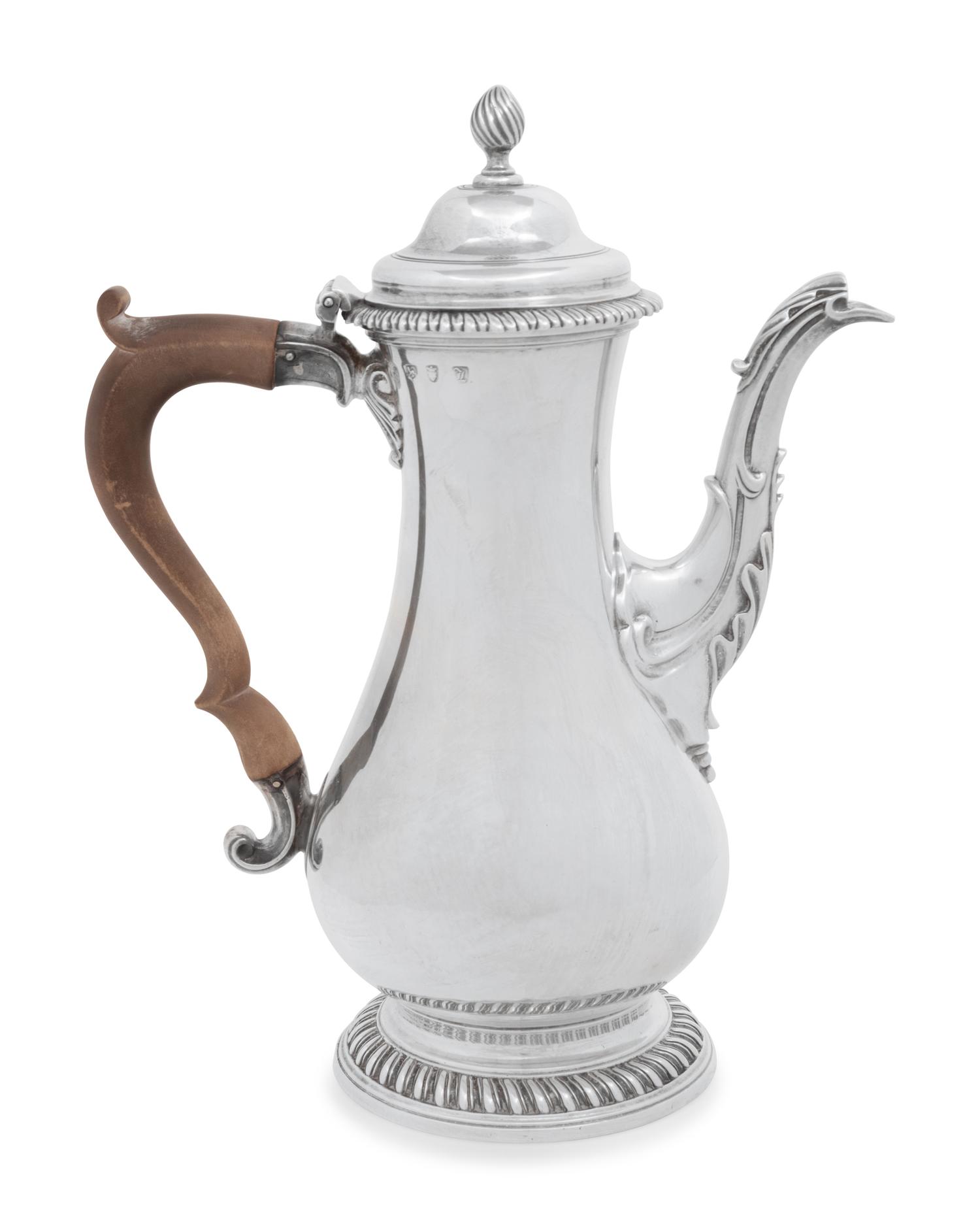 A George III Silver Coffee Pot