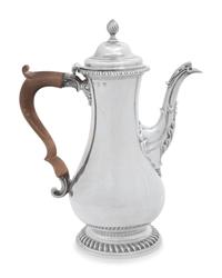 A George III Silver Coffee Pot
