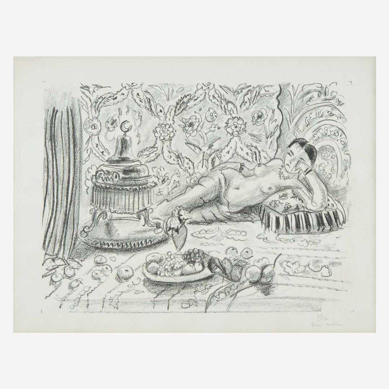 Henri Matisse (French, 1869–1954) Odalisque, Brasero et Coupe de Fruits
