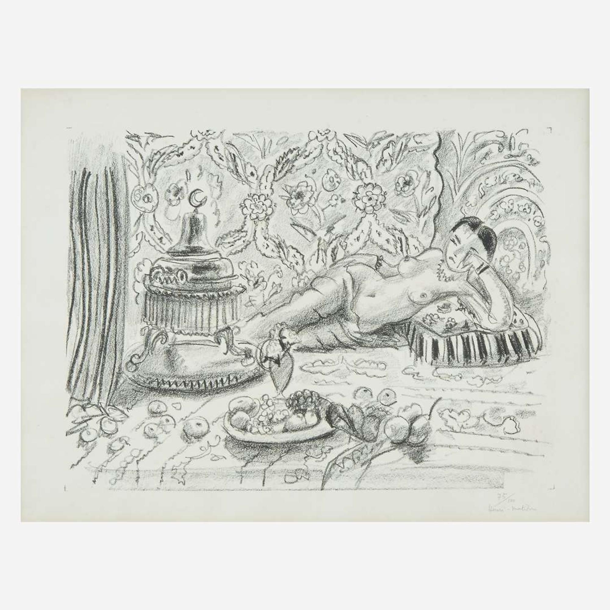 Henri Matisse (French, 1869–1954) Odalisque, Brasero et Coupe de Fruits