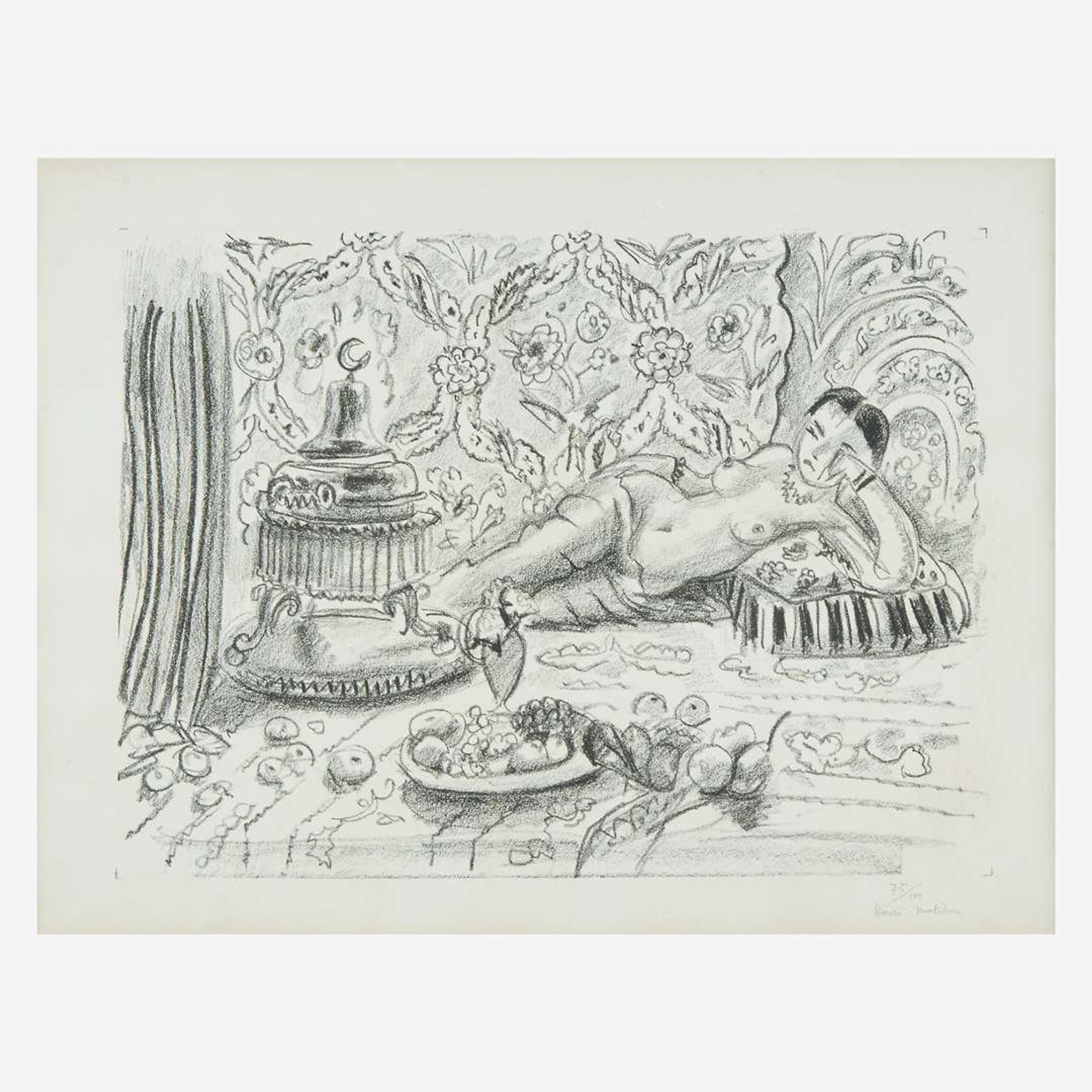 Henri Matisse (French, 1869–1954) Odalisque, Brasero et Coupe de Fruits