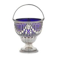 A George III Pierced Silver Sugar Basket