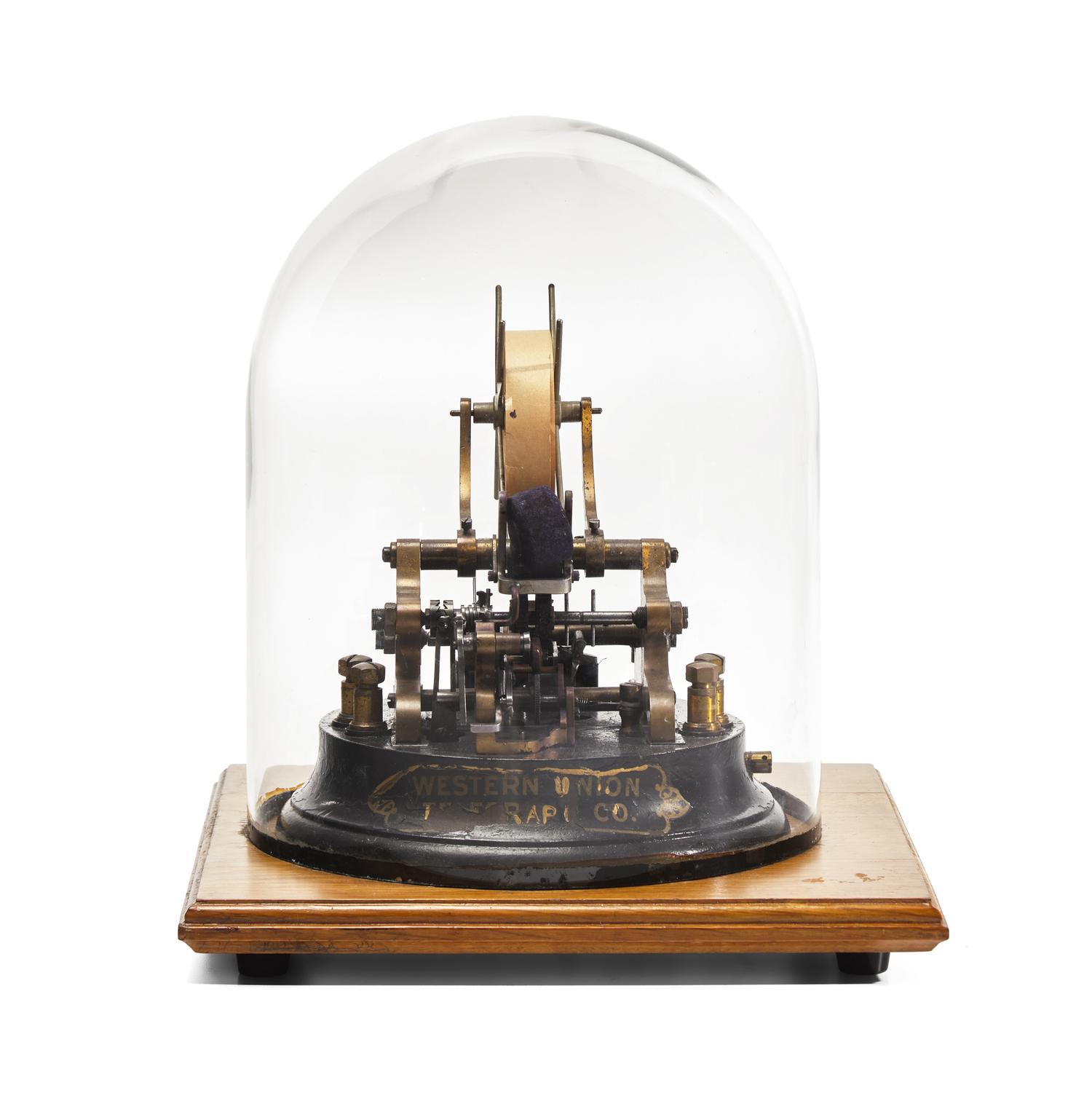 A Thomas A. Edison Type Universal Stock Ticker, Model 3-A, Serial no. 3054, for Western Union
