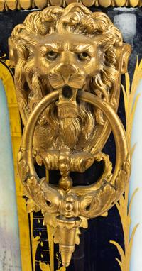 A Pair of Gilt Bronze Mounted Sèvres Style Porcelain Covered Urns — 19TH CENTURY