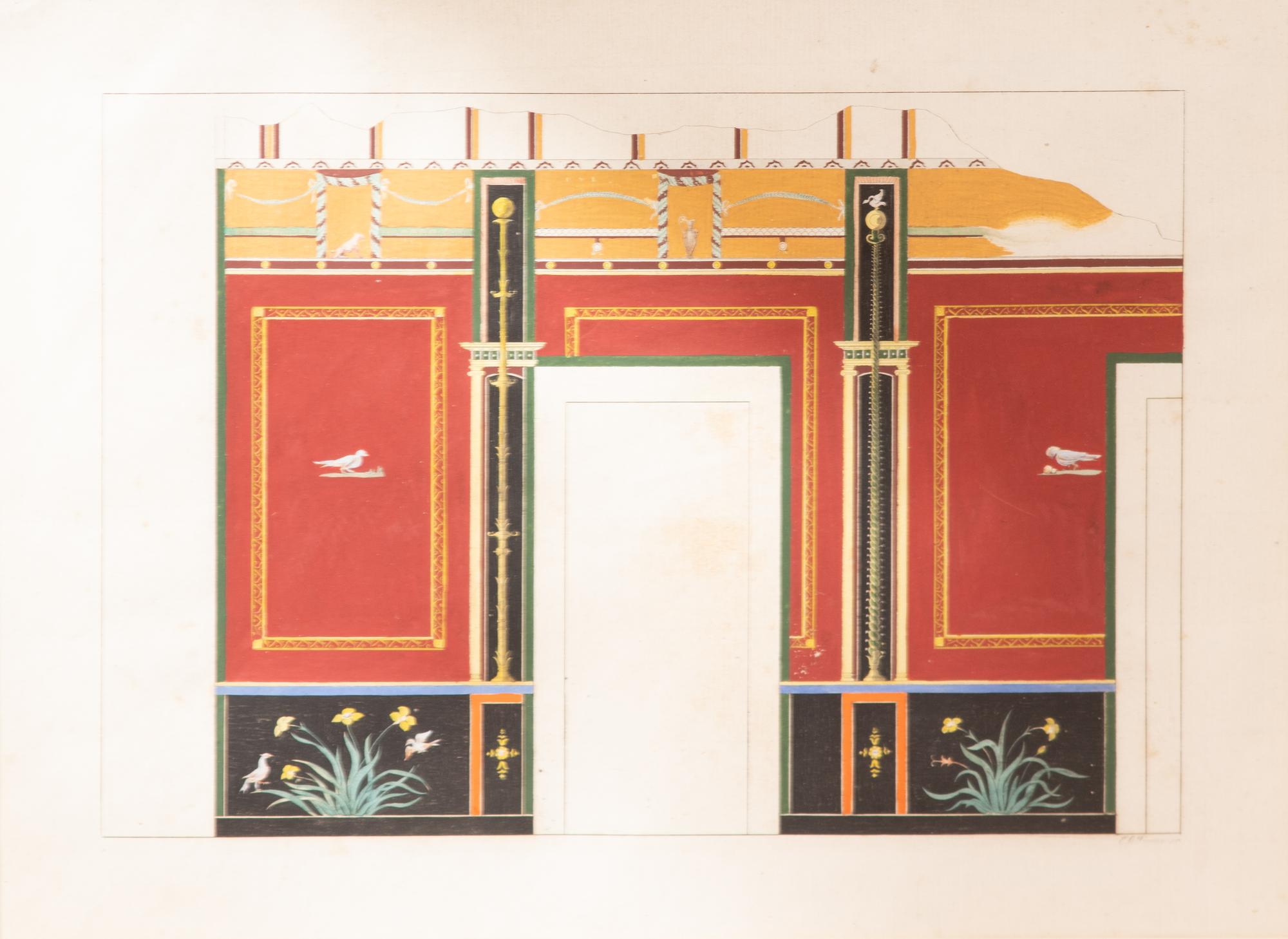 A Collection of Hand-Colored Engravings by Jules Frederic Bouchet Framed 20 3/4 x 16 3/4 inches. — (French, 1799-1860)