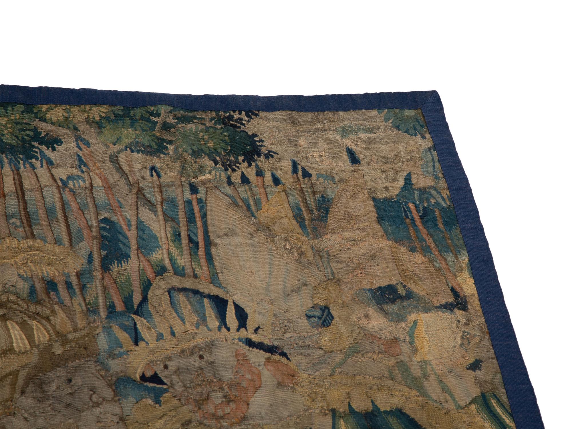 A Flemish Wool Tapestry Panel