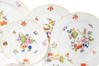A Herend Fruits and Flowers Porcelain Dinner Service