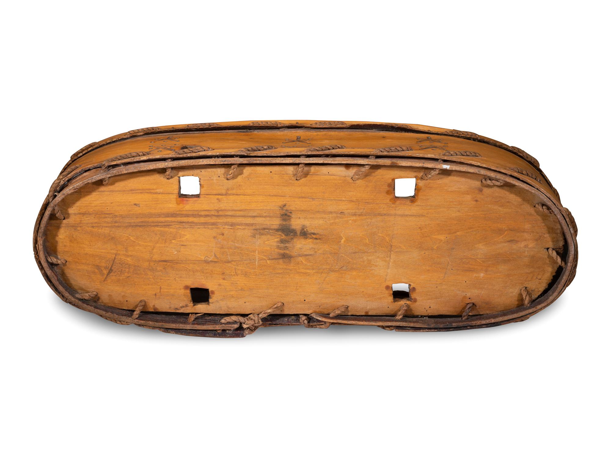 Northeastern Bentwood Cradle