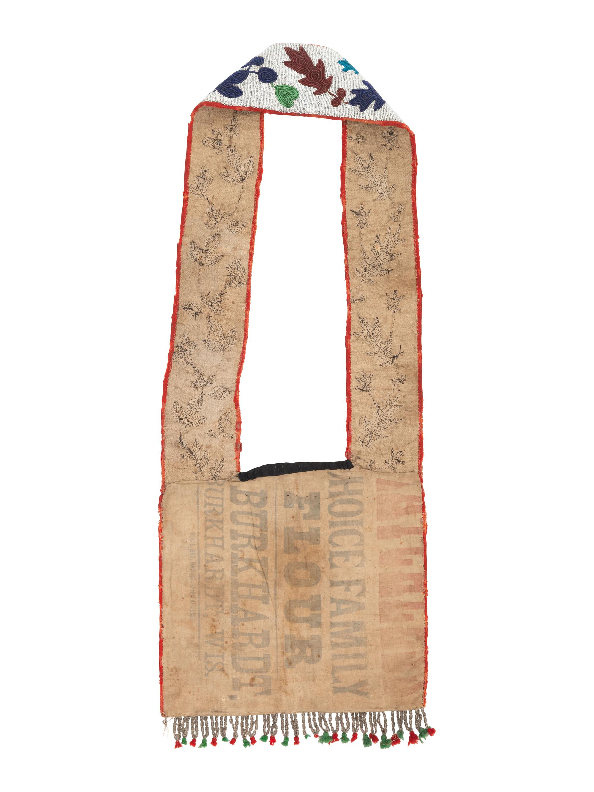 Anishinaabe Beaded Bandolier Bag