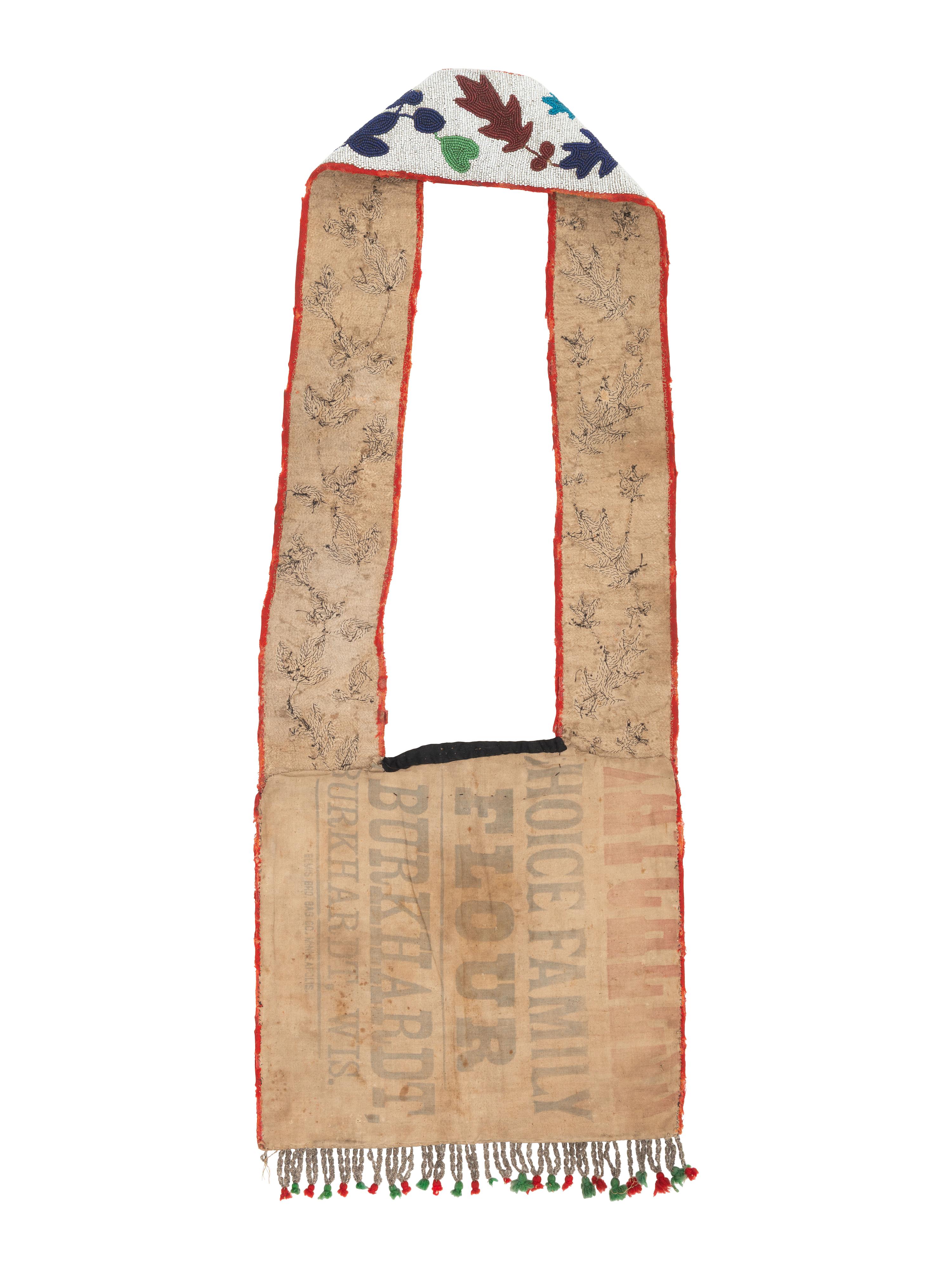 Anishinaabe Beaded Bandolier Bag