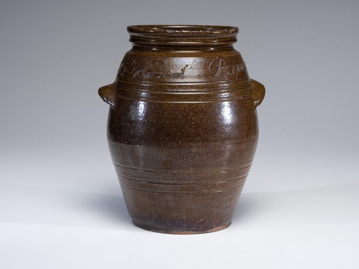 A Rare North or South Carolina “Colored Republicing Club” Stoneware Cooler