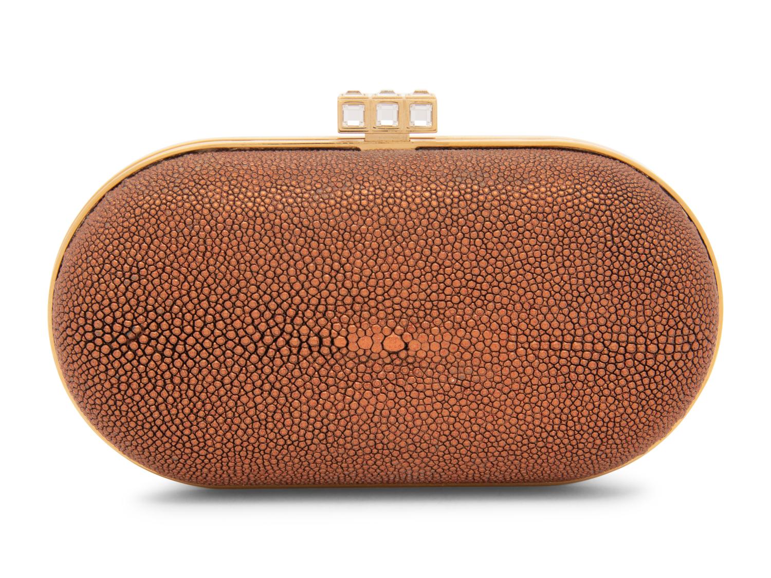 Judith Leiber Copper Stingray Clutch, 2000s