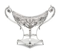 A German Silver Centerpiece Basket