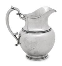 An American Silver Water Pitcher