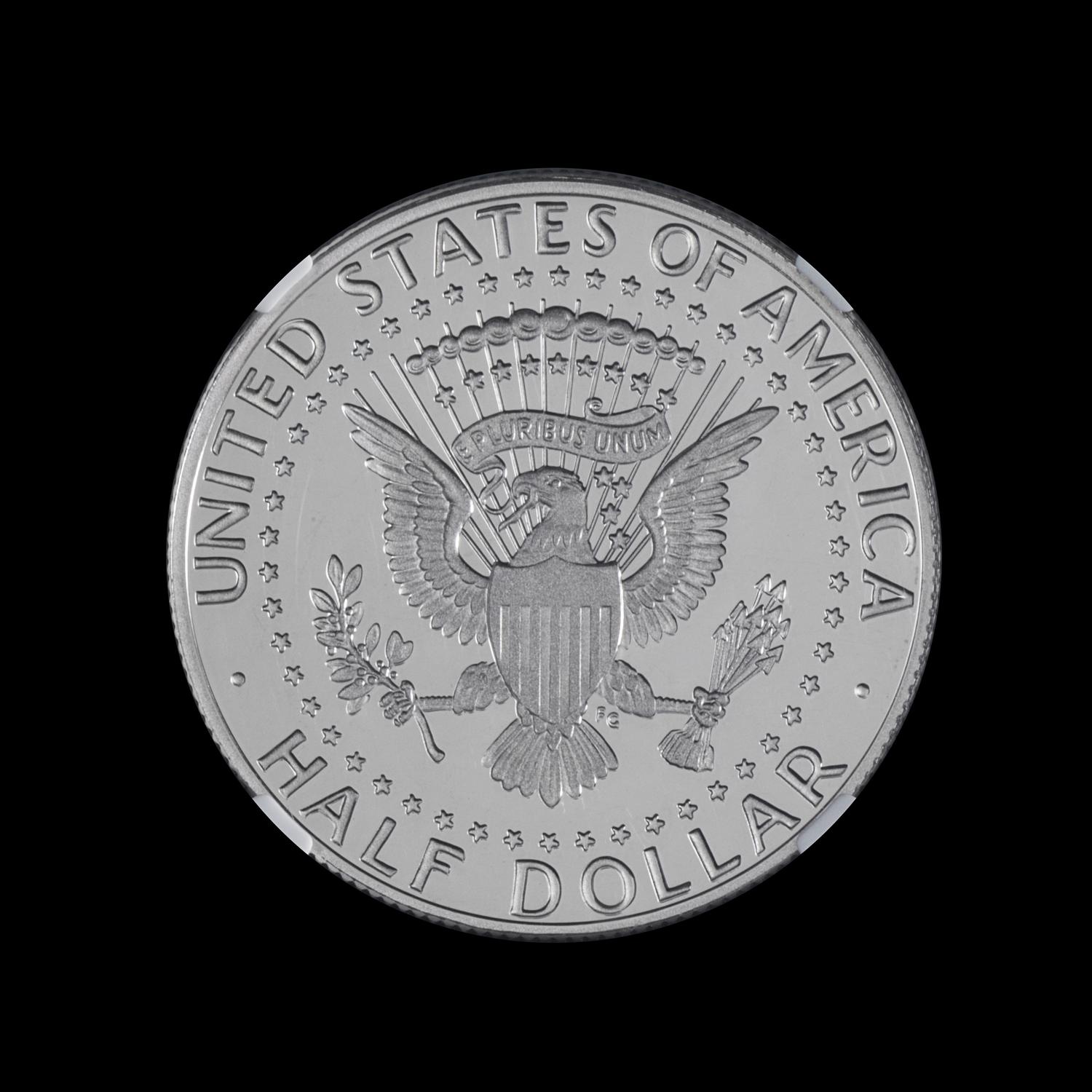 A United States 2018-S Kennedy: Early Release 50c Proof Coin — NGC GRADED PF70 ULTRA CAMEO