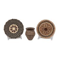 Tohono O'odham and Akimel O'odham Miniature Horsehair Baskets