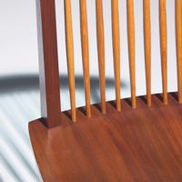 George Nakashima (American, 1905–1990) — Conoid Dining Chairs, set of eight, 1969-71