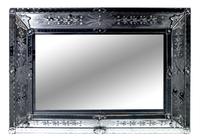 A Venetian Glass Mirror Height 47 1/2 x width 37 inches. — EARLY 20TH CENTURY
