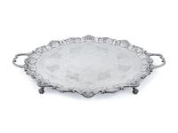 An English Silver-Plate Salver