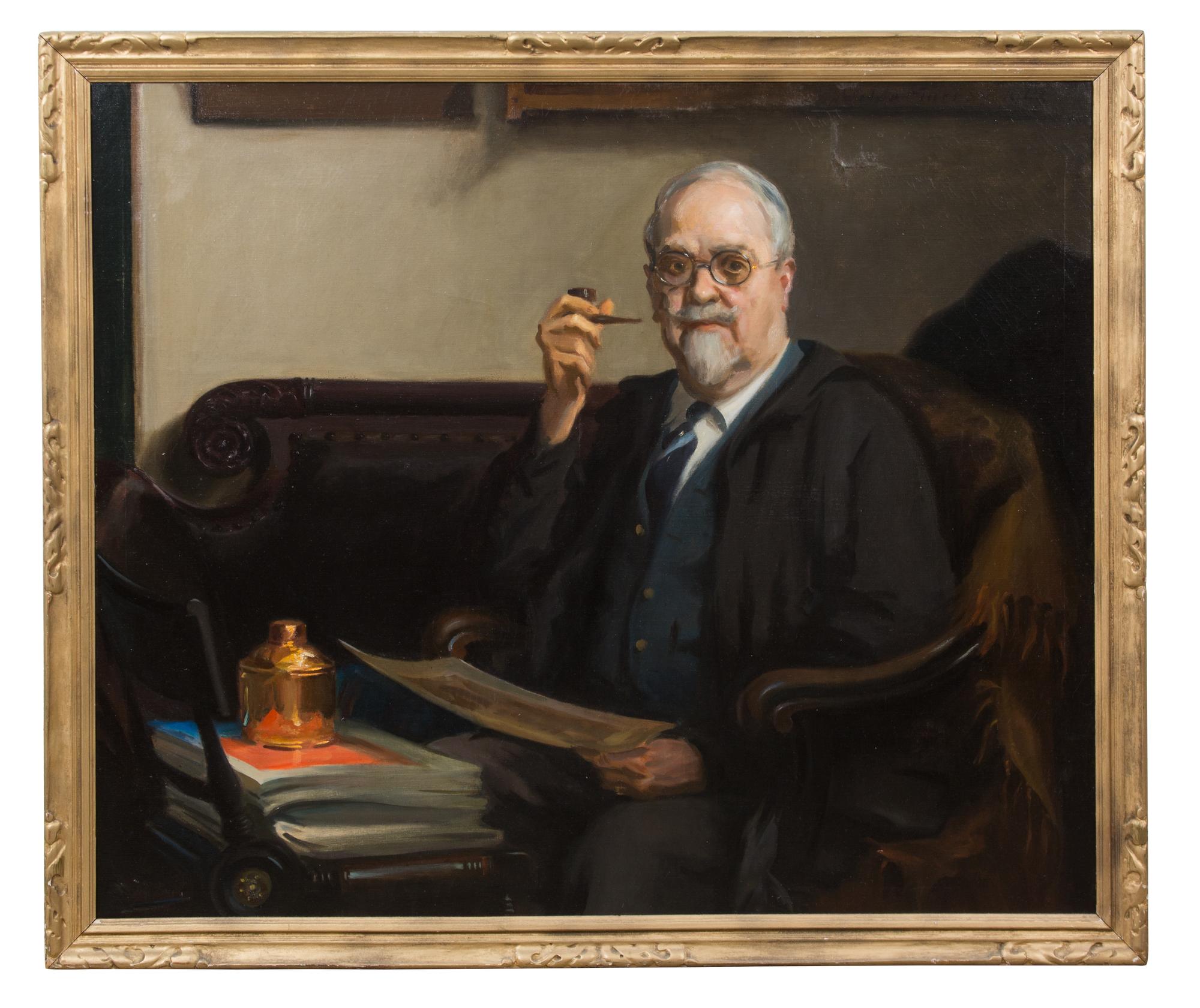 Waldo Murray, (American, 1884-1956), Portrait of a Judge