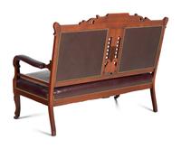 An American Walnut Settee