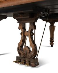 A Weber Walnut Grand Piano