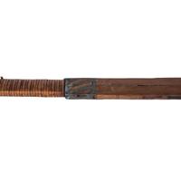 Sioux Calumet Pipe Stem, with Catlinite Bowl