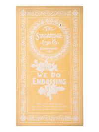 [ADVERTISING]. A group of 55+ Strobridge Litho Co. calendar cards. Cincinnati, OH: 1903-1912.