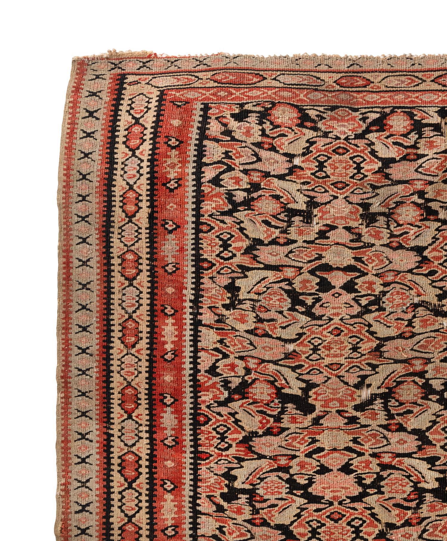 A Senneh Kilim Rug