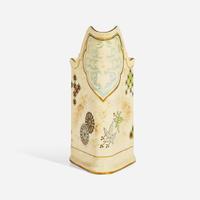 A Royal Worcester bone china jug Attributed to Christopher Dresser (English, 1834-1904), England, bearing date mark for 1876